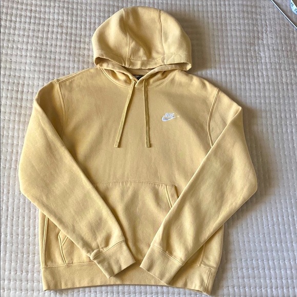 Nike - Butter Yellow Hoodie, Unisex, Size S - Picture 2 of 7